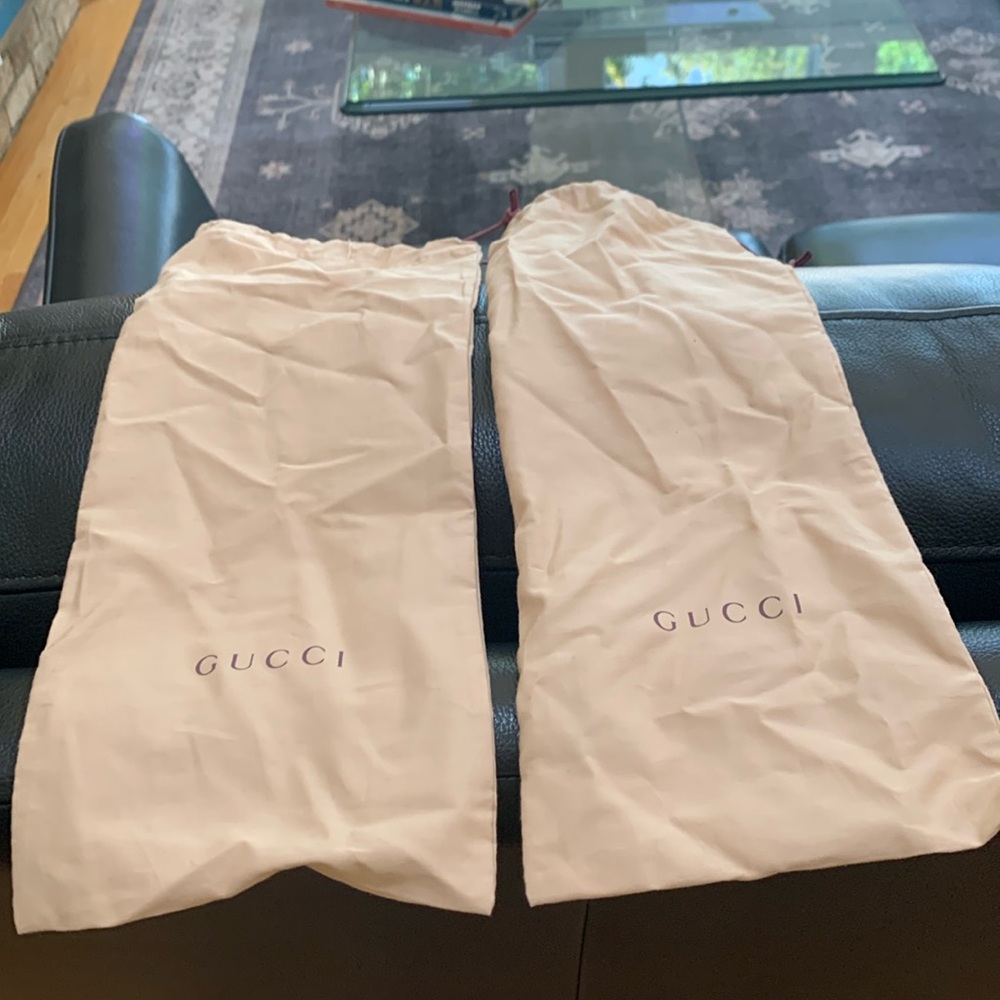 Gucci, 2 shoe bags